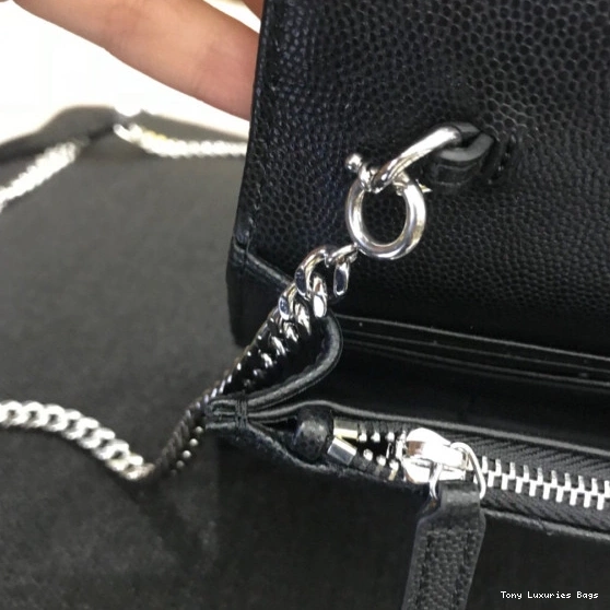 Tony Luxuries CHAIN YSL CASSANDRE WALLET MATELASSÉ 0815